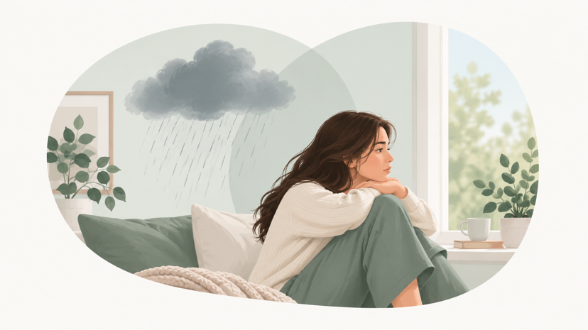 Depression & Low Mood illustration